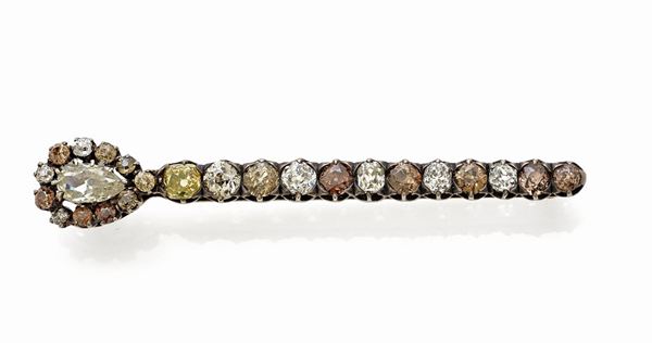 Spilla diamanti