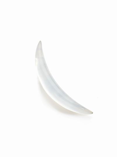 Spilla Vhernier in Oro Giallo e Pietra di Luna
