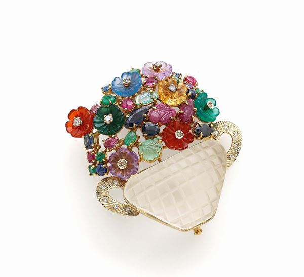 Spilla bouquet