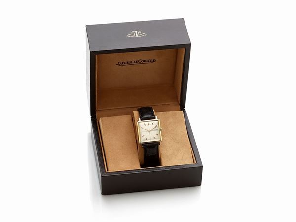 Jaeger LeCoultre : Jaeger Le Coultre Carrè in oro giallo  - Asta Gioielli e Orologi del XX Secolo - Faraone Casa d'Aste