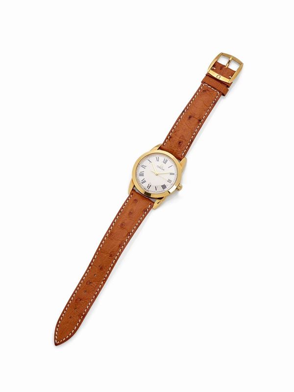 Omega : Omega Louis Brandt  in oro giallo  - Asta Gioielli e Orologi del XX Secolo - Faraone Casa d'Aste
