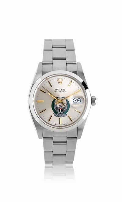 Rolex in Acciaio con Quadrante Emirati