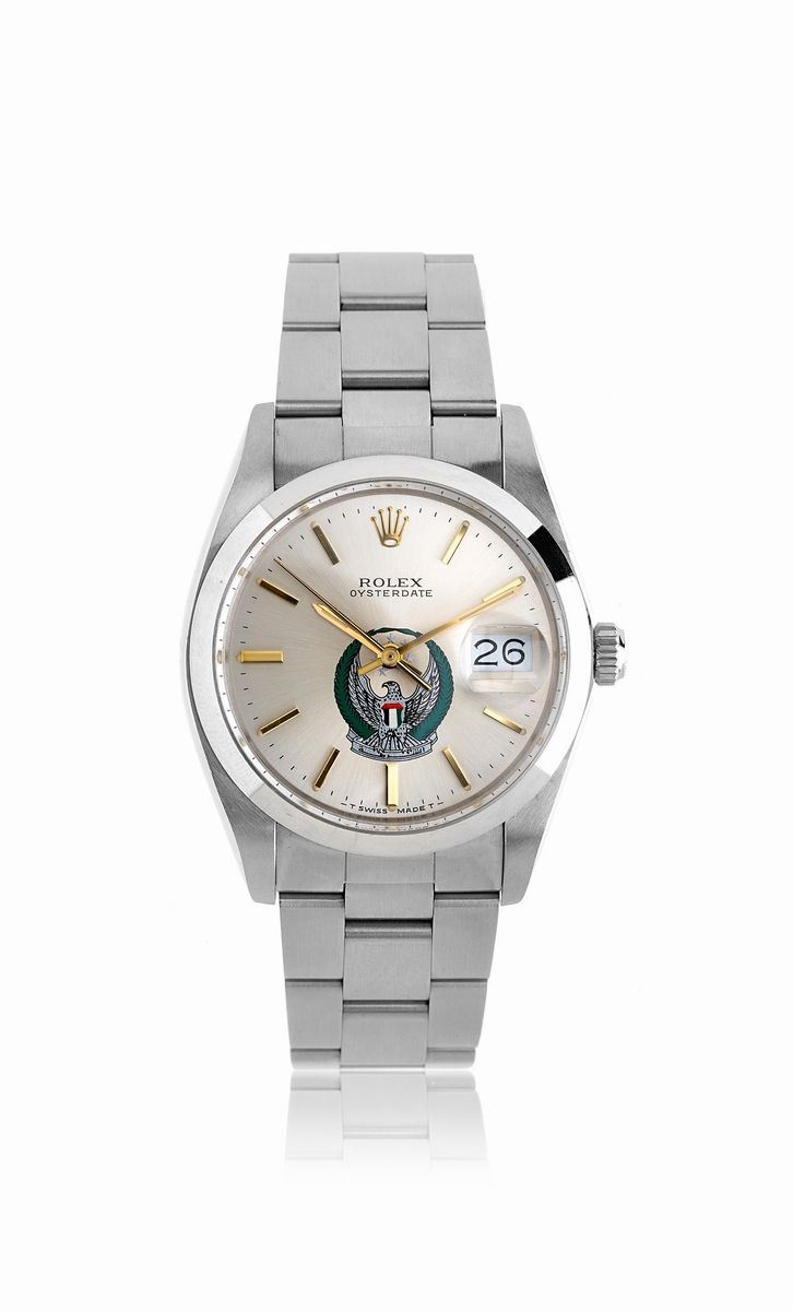 Rolex in Acciaio con Quadrante Emirati