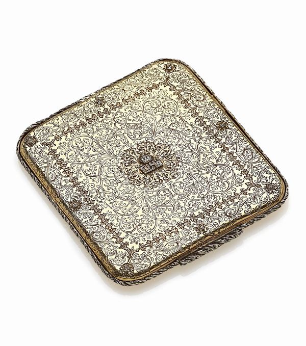 Mario Buccellati : Porta fiammiferi firmato Mario Buccellati  - Asta Gioielli e Orologi del XX Secolo - Faraone Casa d'Aste