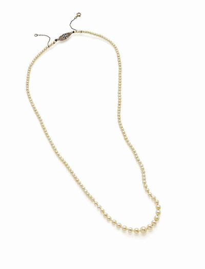 Collana Perle Naturali