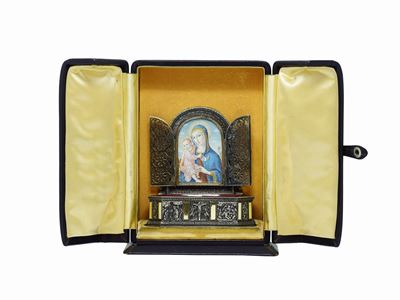 Acquasantiera in Argento