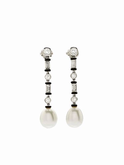 Orecchini Perle con Diamanti