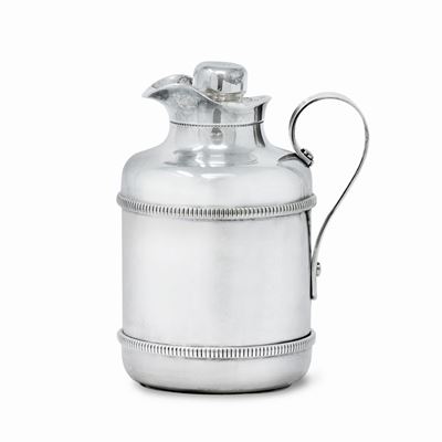 Caffettiera in Metallo Argentato