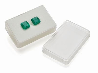 Lotto Composto da Due Smeraldi Sciolti 7.58ct