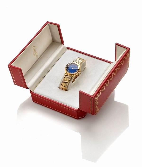 Cartier Cougar in oro giallo  - Auction Gioielli e Orologi del XX Secolo - Faraone Casa d'Aste