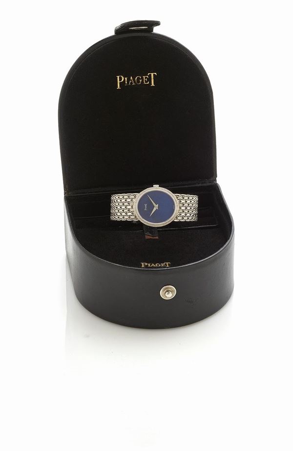 Piaget in oro bianco e lapis