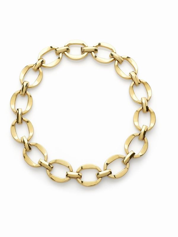 Collana in oro giallo 