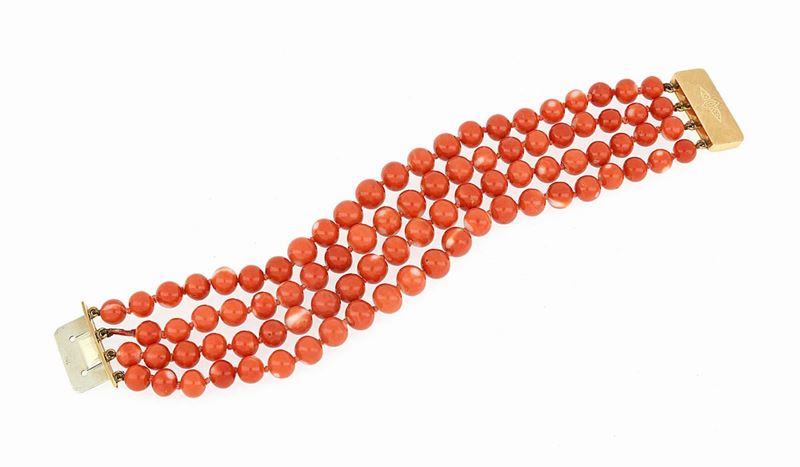 Bracciale in Corallo