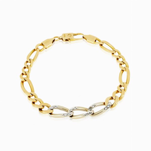 Bracciale in oro con diamanti