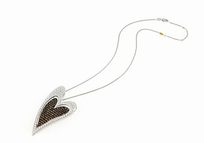 Pendente Recarlo in Platino con Diamanti