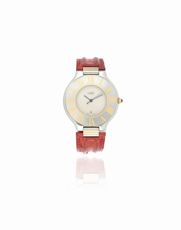 Cartier - Cartier Must in acciaio e oro 