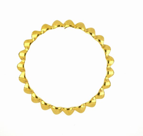 Collana in oro giallo