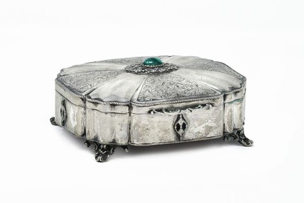 Scatola in argento   - Auction OTTOBRE - Faraone Casa d'Aste