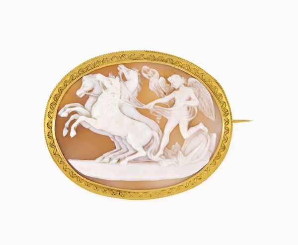 Spilla cammeo   - Auction ASTA A TEMPO - MAGGIO - Faraone Casa d'Aste