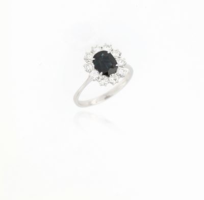Anello Margherita con Zaffiro
