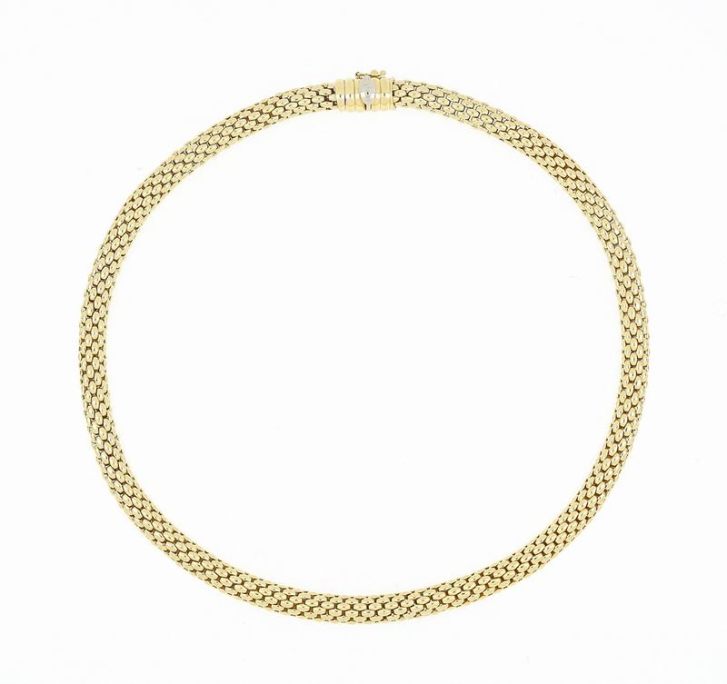 Girocollo Fope in Oro Giallo