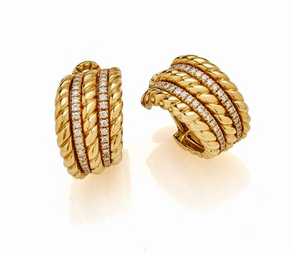 Orecchini firmati Piaget 