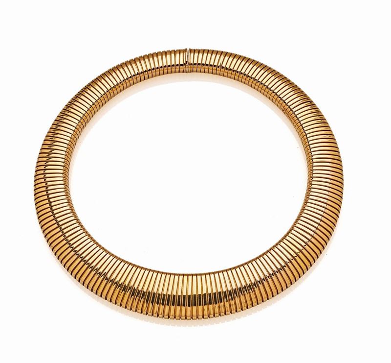 Collana Tubogas in Oro