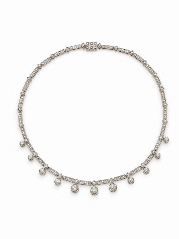 Collier con diamanti