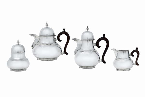 Servizio argento firmato Dabbene  - Auction ARGENTI - Faraone Casa d'Aste