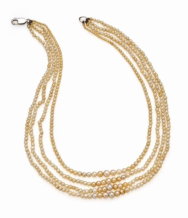 Collana perle naturali