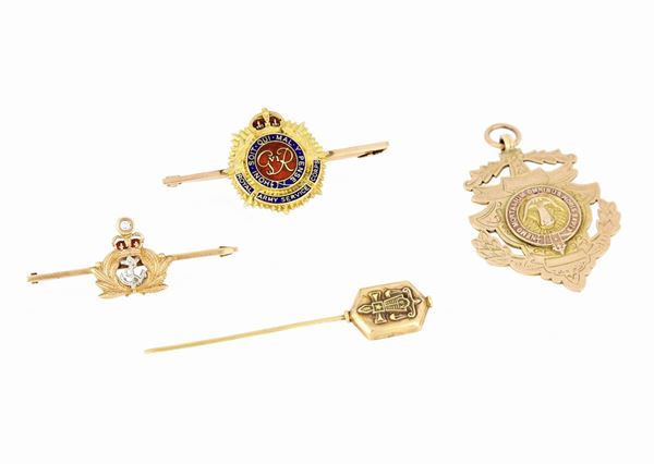 Set spille e ciondolo