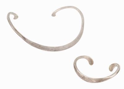 Collana e Bracciale in Argento Firmato Gianmaria Buccellati
