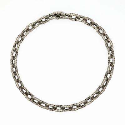 Collana Firmata Hermes in Argento