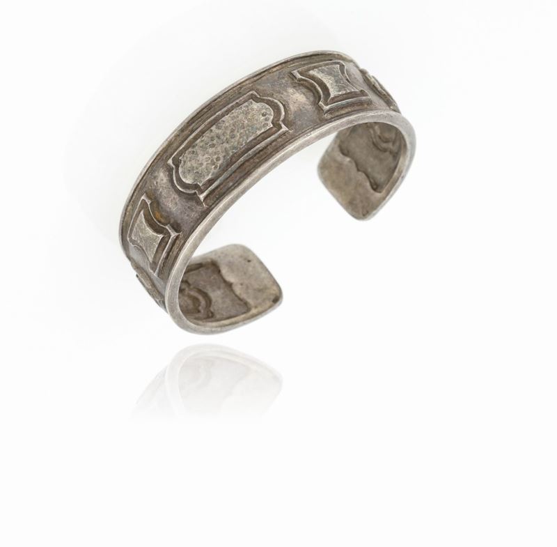 Bracciale Schiava in Argento Firmato Mario Buccellati