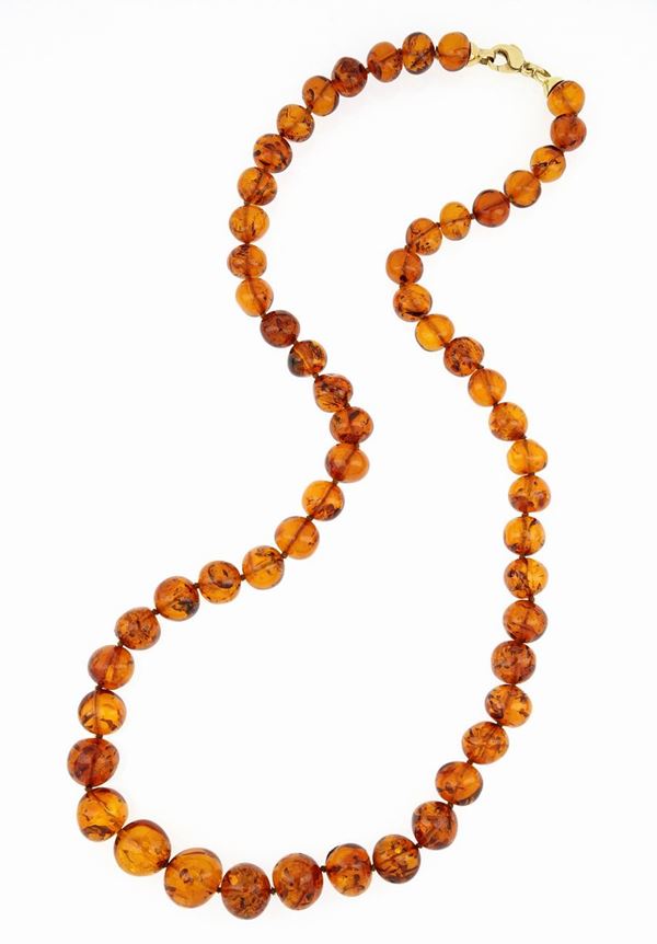 Collana ambra
