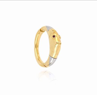 Portachiavi in Oro Giallo Firmato Bulgari