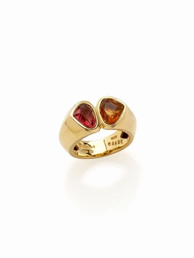 Anello Contrariè Gemme Marina B