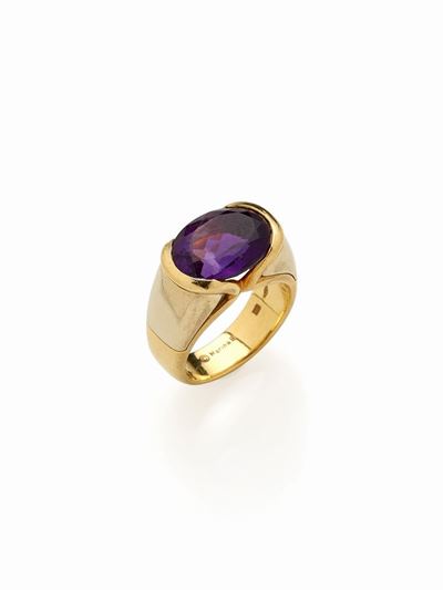 Anello con Ametista Marina B.