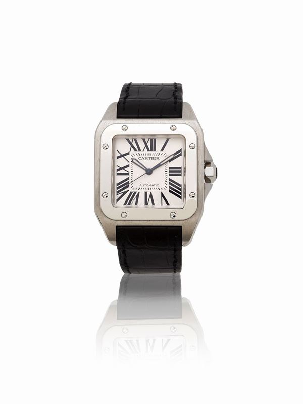 Cartier : Orologio Cartier Santos 100  - Asta ASTA LIVE DICEMBRE - Faraone Casa d'Aste
