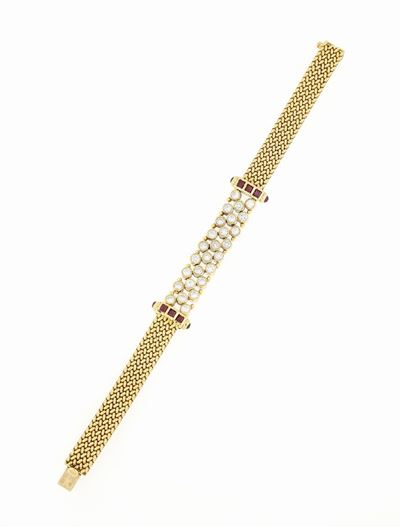 Bracciale in Oro con Diamanti