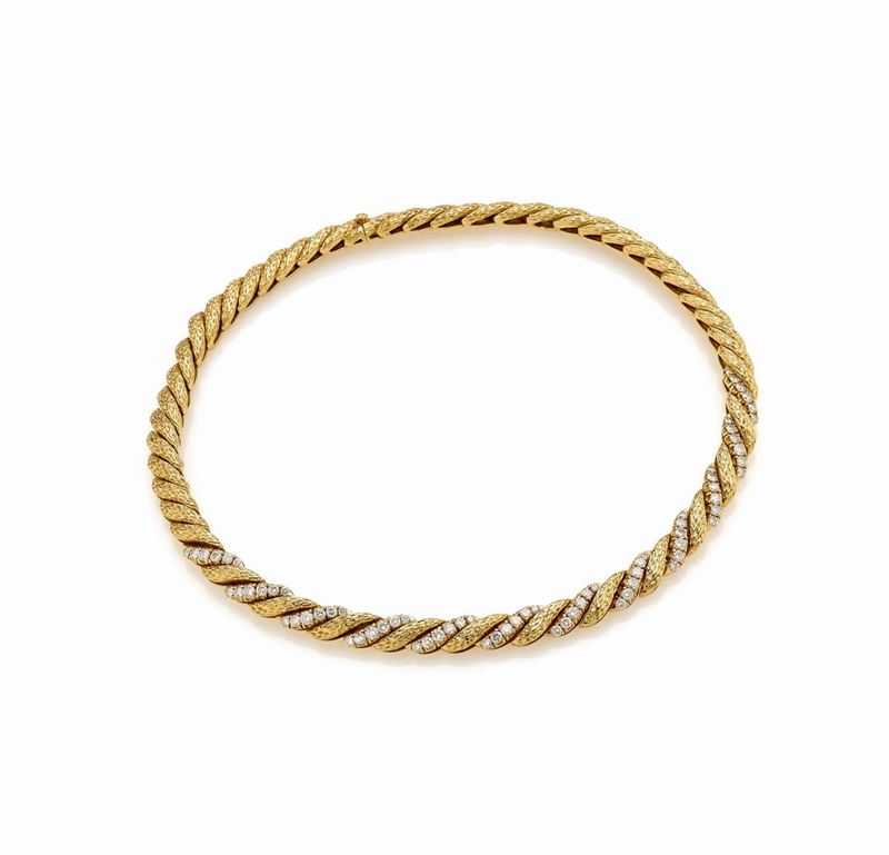 Collana in Oro con Diamanti