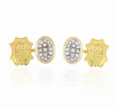 Gemelli in Oro con Stemma