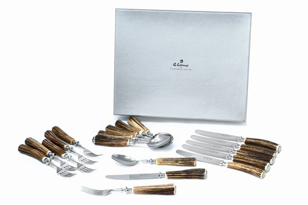 Set forchette, coltelli e cucchiai Lorenzi