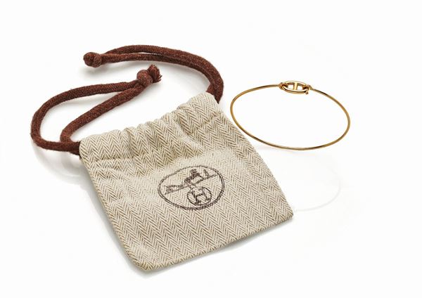 Hermes - Bangle oro giallo firmato Hermes
