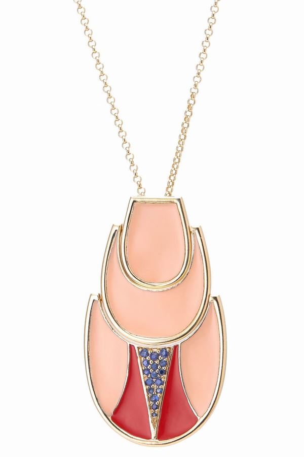 Collana Lamour firmata Liase   - Asta ASTA BENEFICA COVID-19 - Faraone Casa d'Aste