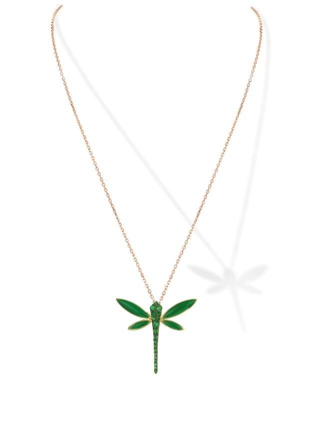 Collana Dragonfly Firmata Anapsara