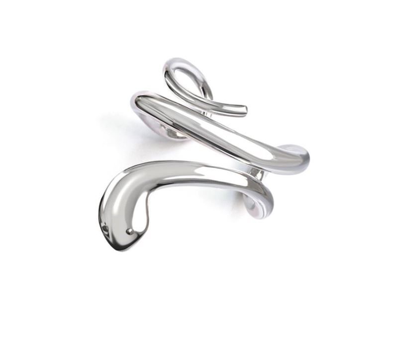 Bracciale Rigido Firmato Chiara Passoni, Collezione Serpentello