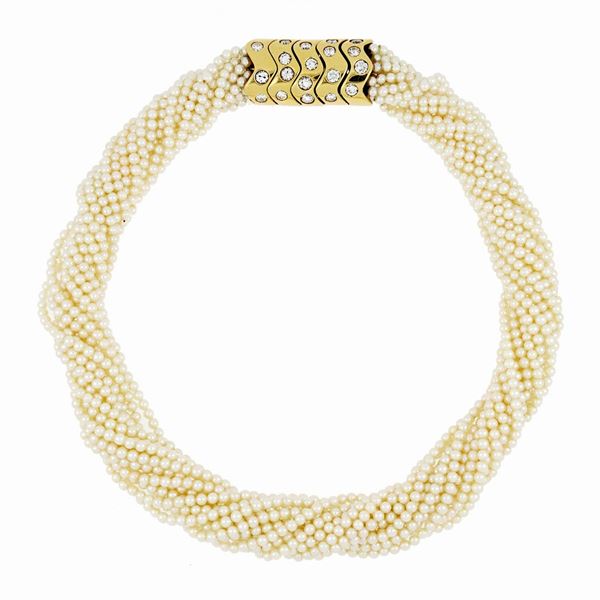 Collana di perle firmata Fasano
