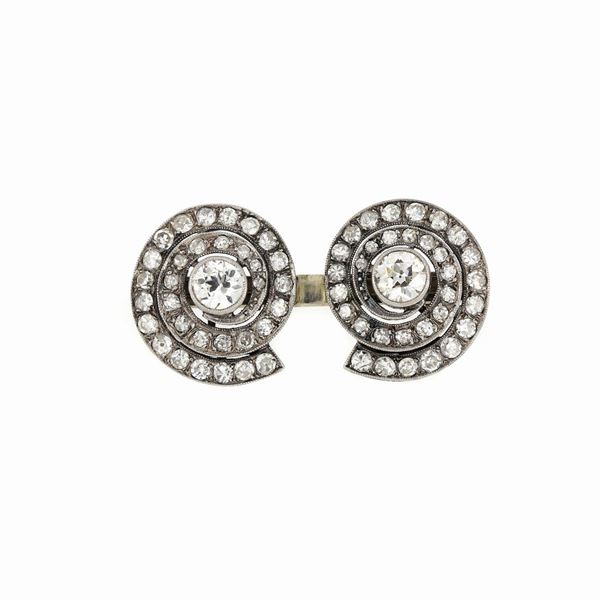 Spilla con diamanti