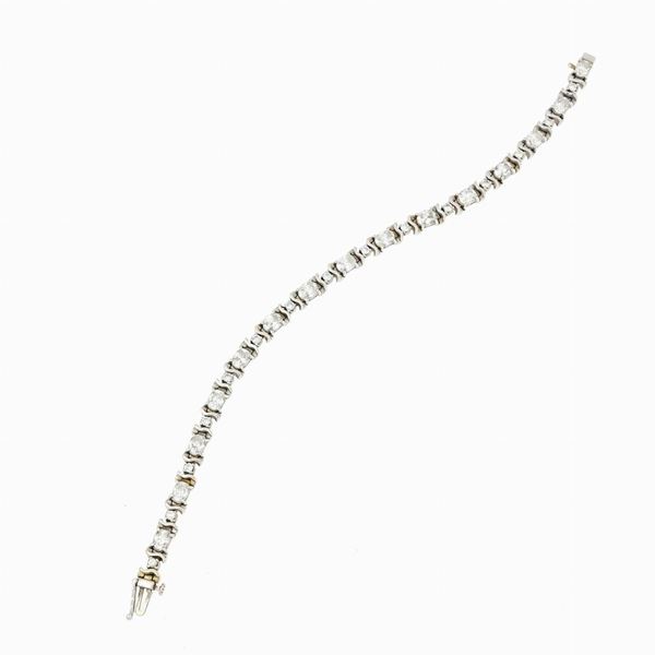Bracciale con diamanti